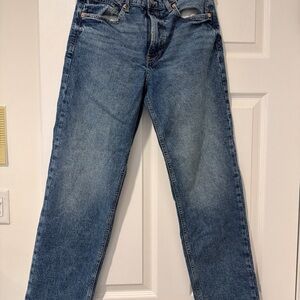 GAP Women's 90s Loose Leg Blue Jeans